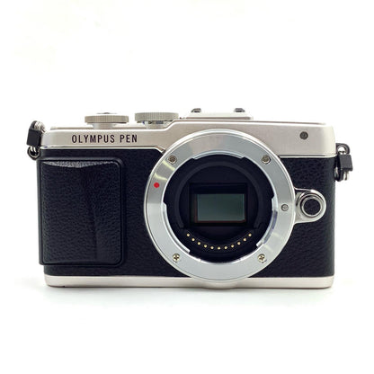 【全額返金保証】【最速発送】OLYMPUS デジタル一眼 OLYMPUS PEN Lite E-PL7 ボディ [シルバー] 動作確認済