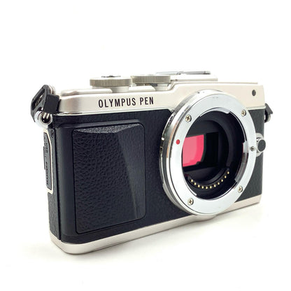 【全額返金保証】【最速発送】OLYMPUS デジタル一眼 OLYMPUS PEN Lite E-PL7 ボディ [シルバー] 動作確認済
