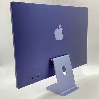 【全額返金保証】【最速発送】Apple iMac 24インチ Apple M1 16GB SSD 256GB パープル 美品 動作確認済