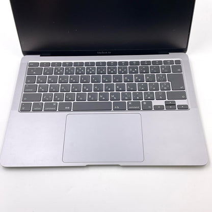【全額返金保証】【最速発送】Apple MacBook Air 2020 Apple M1 8GB M.2 SSD 256GB スペースグレイ 100% 超美品 動作確認済