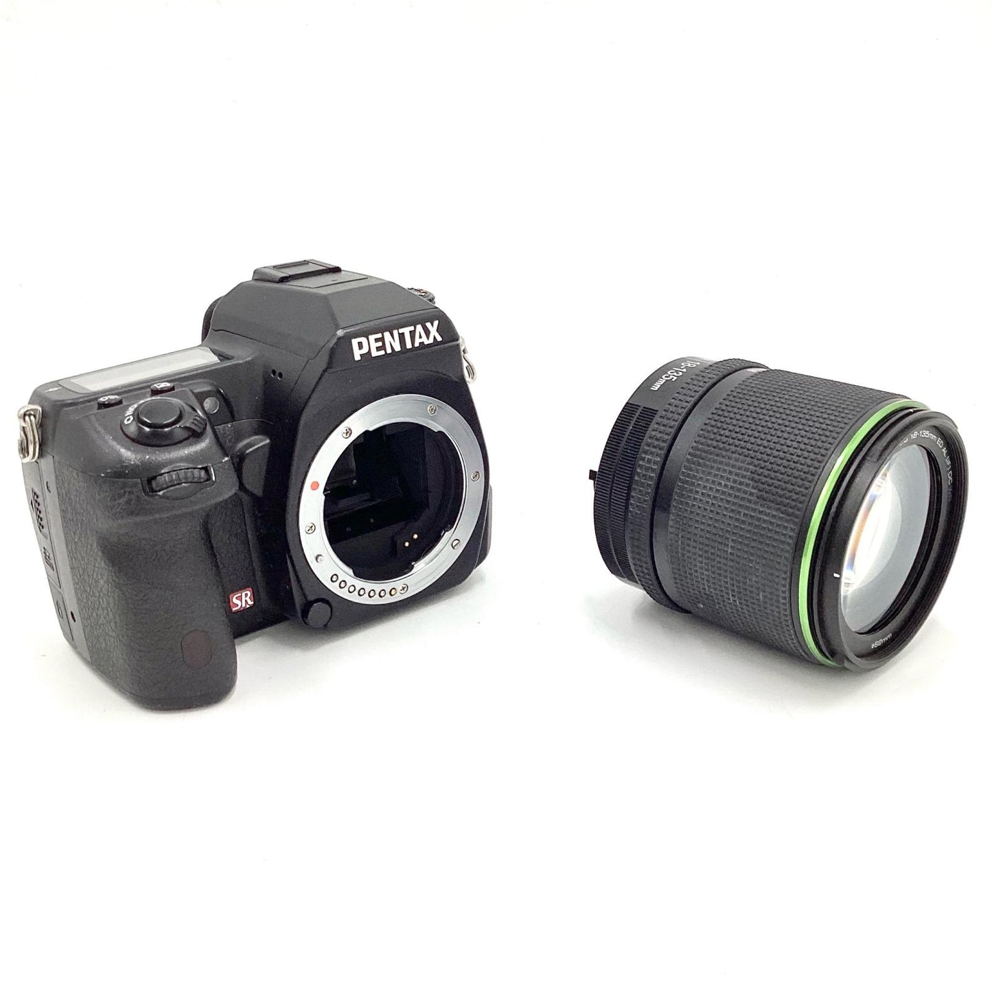 【全額返金保証】【最速発送】PENTAX デジタル一眼 PENTAX K-5 18-135レンズキット ブラック 動作確認済