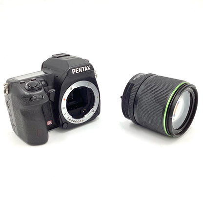 【全額返金保証】【最速発送】PENTAX デジタル一眼 PENTAX K-5 18-135レンズキット ブラック 動作確認済