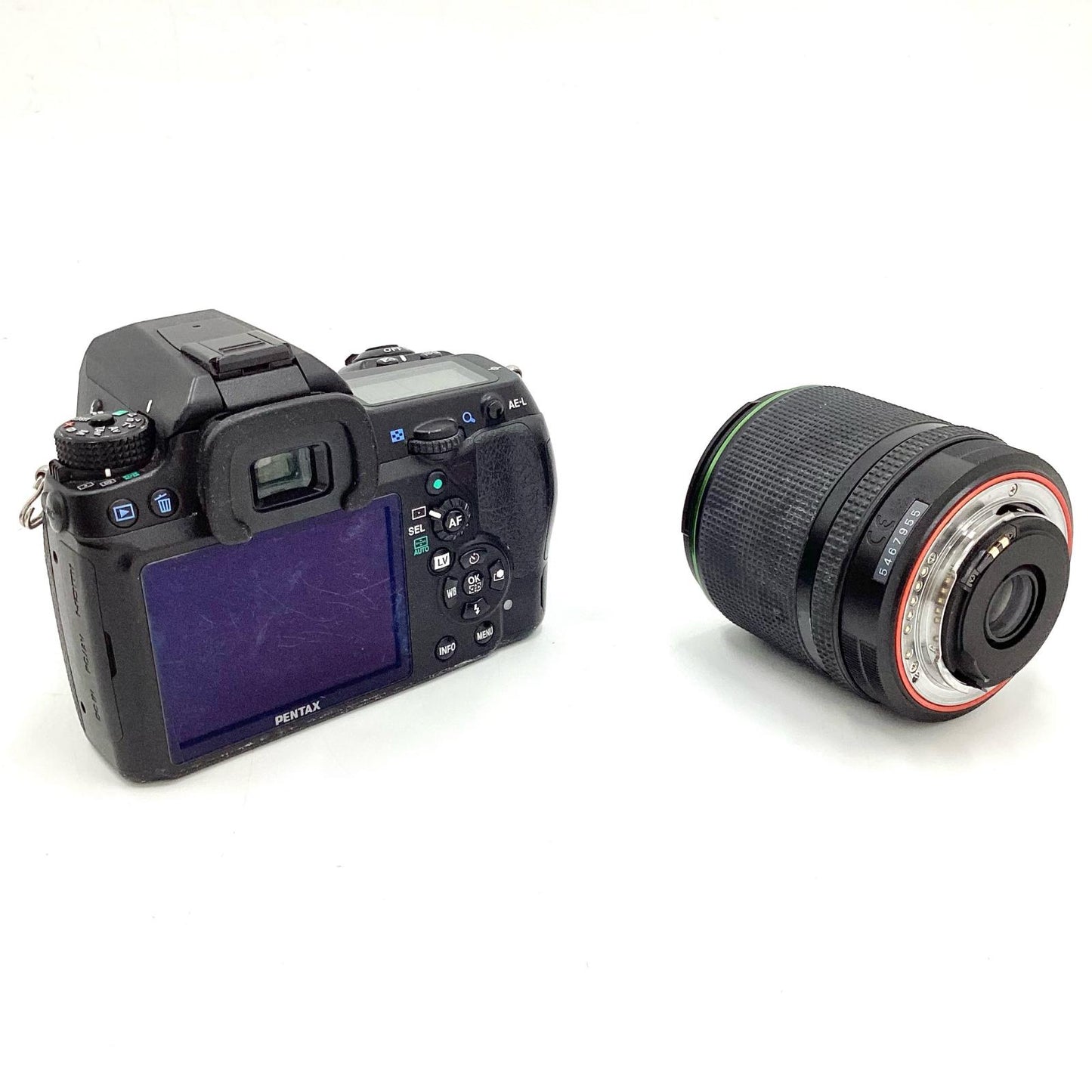 【全額返金保証】【最速発送】PENTAX デジタル一眼 PENTAX K-5 18-135レンズキット ブラック 動作確認済
