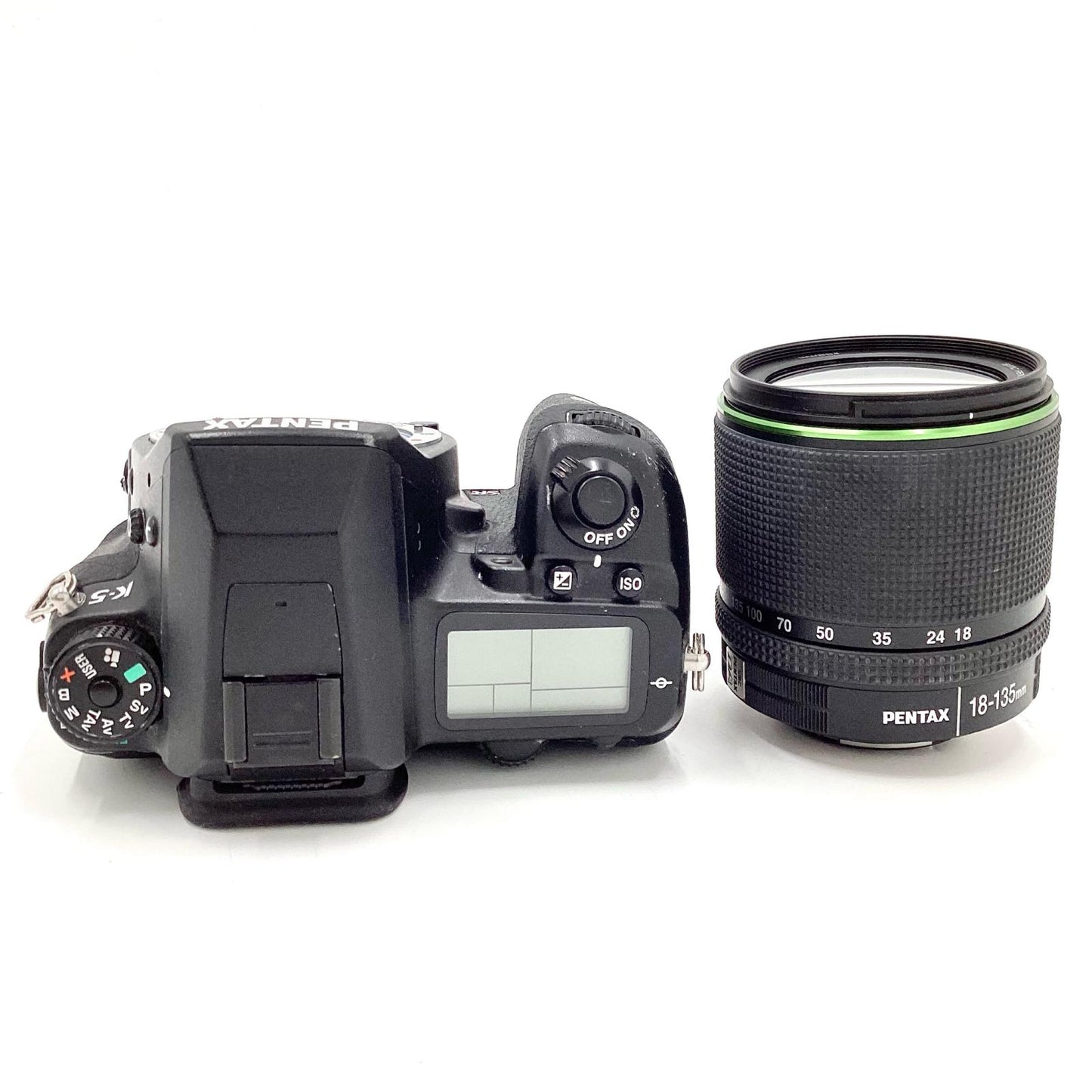 【全額返金保証】【最速発送】PENTAX デジタル一眼 PENTAX K-5 18-135レンズキット ブラック 動作確認済