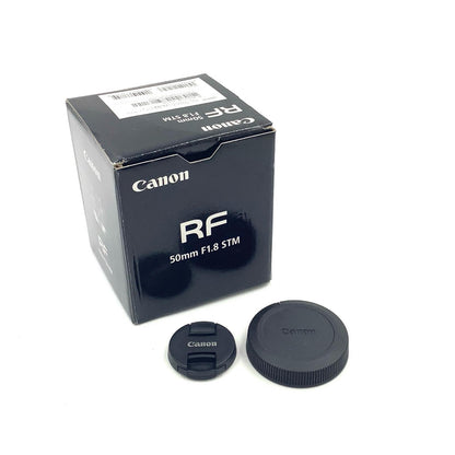 【全額返金保証】【最速発送】Canon RF50mm F1.8 STM 美品 動作確認済