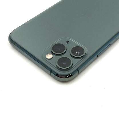 【全額返金保証】【最速発送】Apple iPhone iPhone 11 Pro 256GB ミッドナイトグリーン au 白ロム 動作確認済 73%