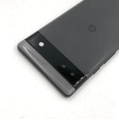 【全額返金保証】【最速発送】Google Pixel 6a 128GB Charcoal au GB17L 白ロム 動作確認済