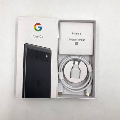 【全額返金保証】【最速発送】Google Pixel 6a 128GB Charcoal au GB17L 白ロム 動作確認済