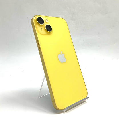 【全額返金保証】【最速発送】Apple iPhone iPhone 14 Plus 256GB イエロー 楽天モバイル 動作確認済 90%