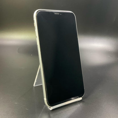【全額返金保証】【最速発送】Apple iPhone iPhone XR 128GB ホワイト au 白ロム 動作確認済 82%