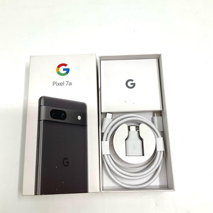 【全額返金保証】【最速発送】Google Pixel 7a 128GB Charcoal au G82U8 白ロム 動作確認済