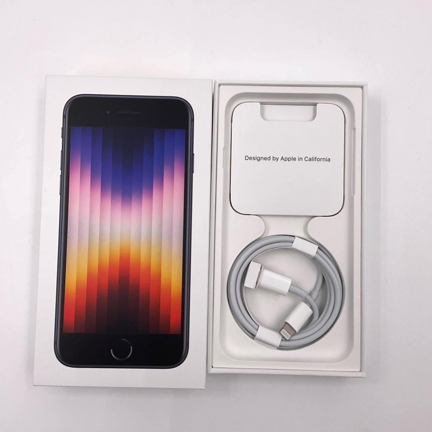 【全額返金保証】【最速発送】Apple iPhone iPhone SE（第3世代） 64GB ミッドナイト Softbank 白ロム 美品 動作確認済 86%