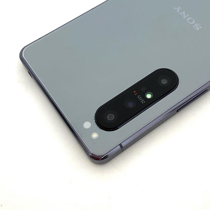 【全額返金保証】【最速発送】Sony Xperia 1 II 128GB パープル docomo SO-51A 白ロム 動作確認済