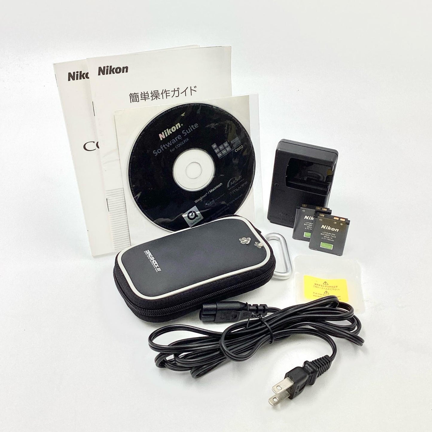 【全額返金保証】【最速発送】Nikon コンパクトデジタルカメラ COOLPIX S600 [シルバー] 動作確認済