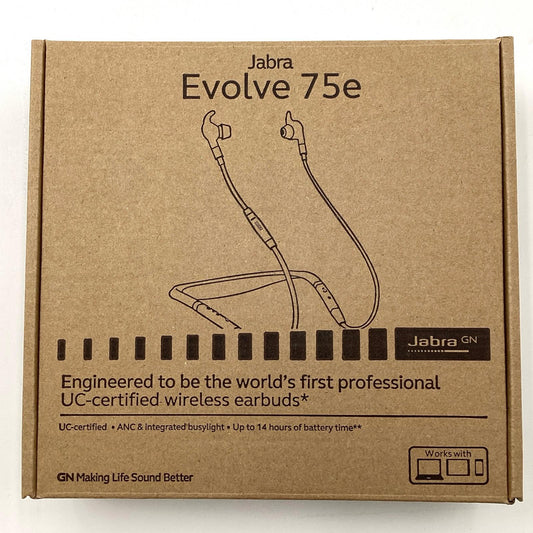 【全額返金保証】【最速発送】Jabra Evolve 75e 新品未開封 即納OK