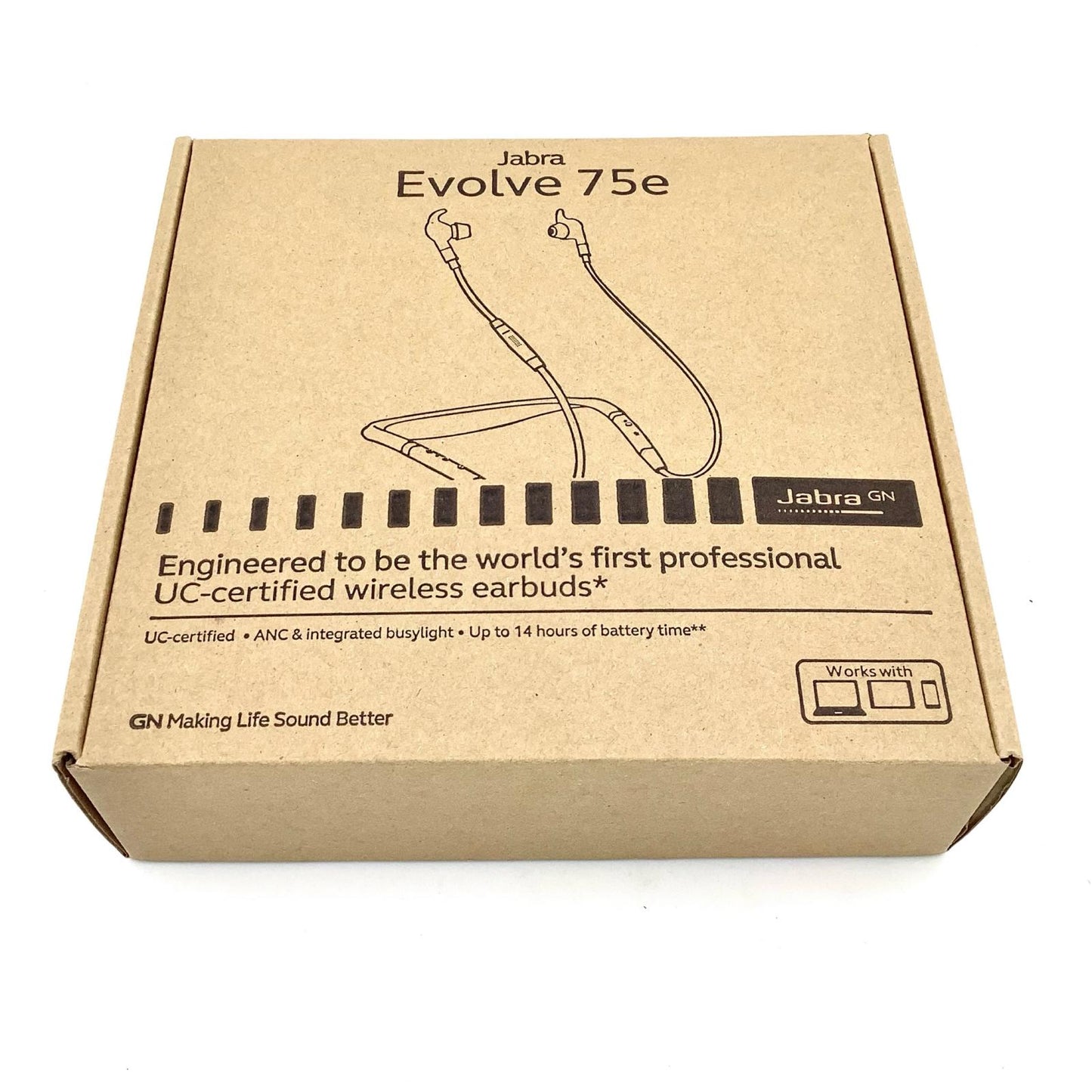 【全額返金保証】【最速発送】Jabra Evolve 75e 新品未開封 即納OK