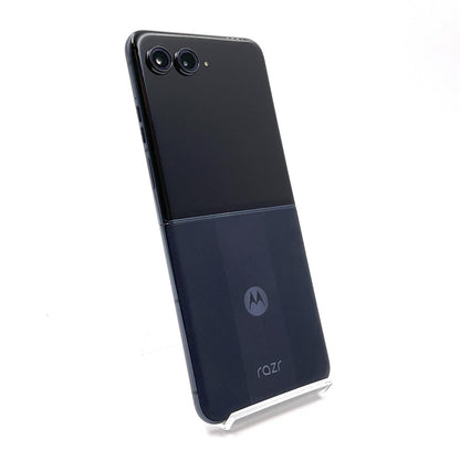 【全額返金保証】【最速発送】Motorola razr 50 ultra 256GB ミッドナイトブルー Softbank XT2451-5 美品 動作確認済