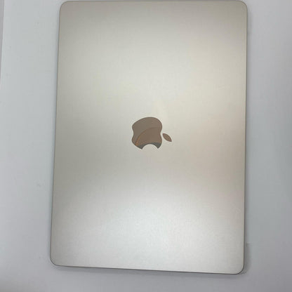 【全額返金保証】【最速発送】Apple MacBook Air 13.6インチ 2022 M2 8/8 8GB M.2 SSD 256GB スターライト 100% 超美品 動作確認済