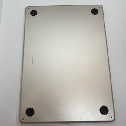 【全額返金保証】【最速発送】Apple MacBook Air 13.6インチ 2022 M2 8/8 8GB M.2 SSD 256GB スターライト 100% 超美品 動作確認済