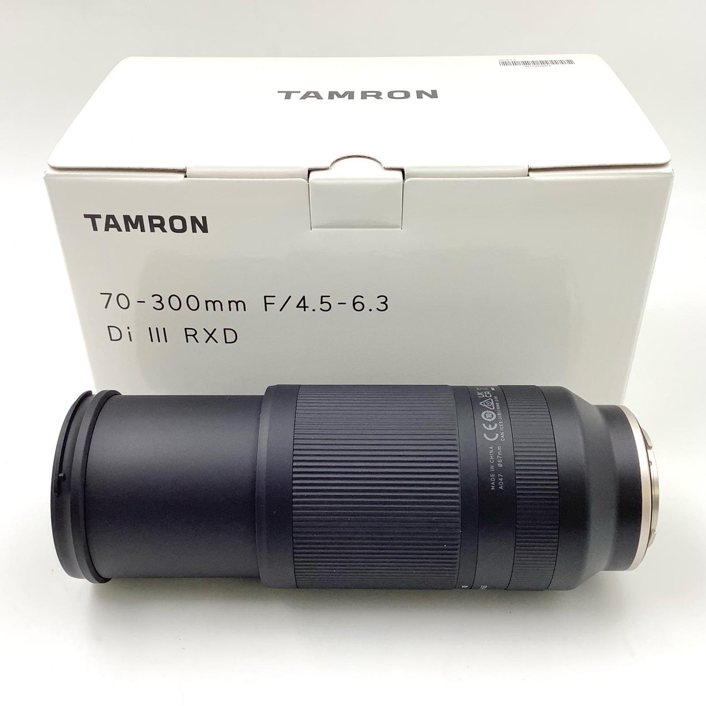 【全額返金保証】【最速発送】TAMRON 70-300mm F/4.5-6.3 Di III RXD (Model A047) SONY Eマウント 美品 動作確認済