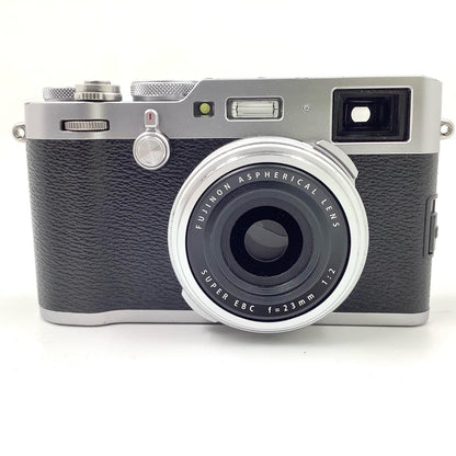 【全額返金保証】【最速発送】FUJIFILM コンパクトデジタルカメラ X100F [シルバー] 動作確認済