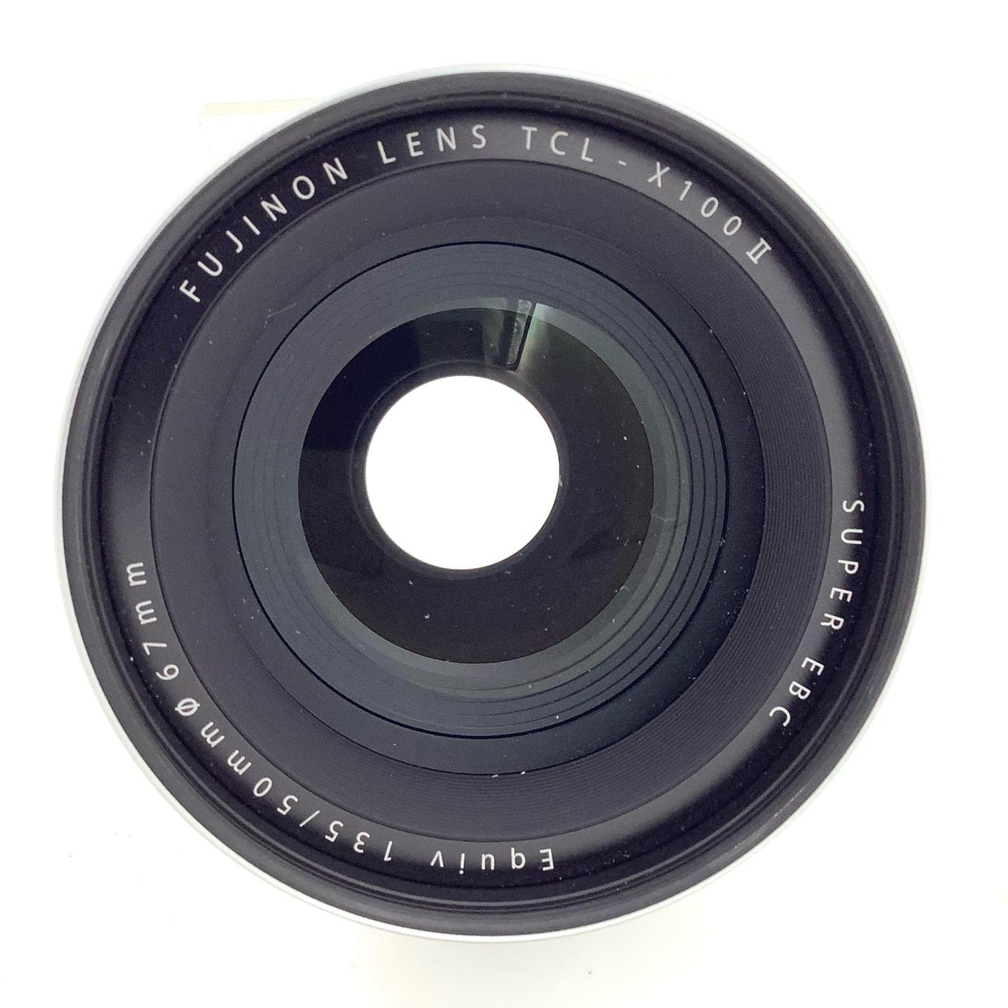 【全額返金保証】【最速発送】FUJIFILM TCL-X100II テレコンバージョンレンズ [シルバー] 動作確認済