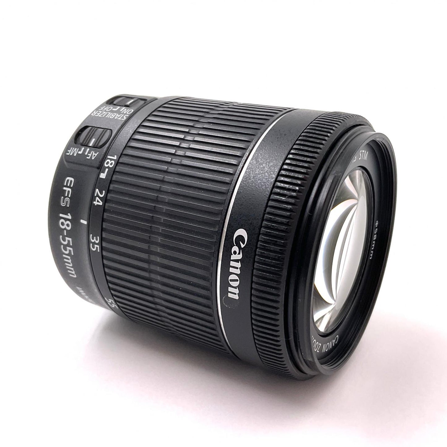 【全額返金保証】【最速発送】Canon EF-S18-55mm F3.5-5.6 IS STM 動作確認済