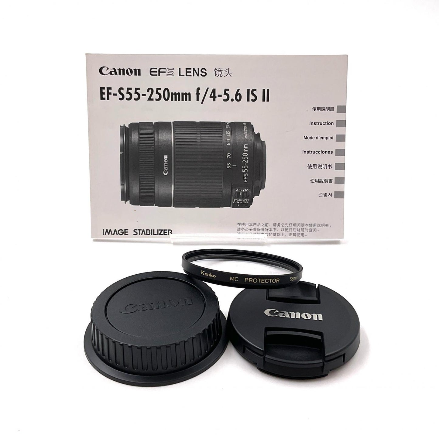 【全額返金保証】【最速発送】Canon EF-S55-250mm F4-5.6 IS II 動作確認済