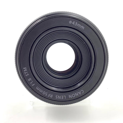 【全額返金保証】【最速発送】Canon RF50mm F1.8 STM 美品 動作確認済