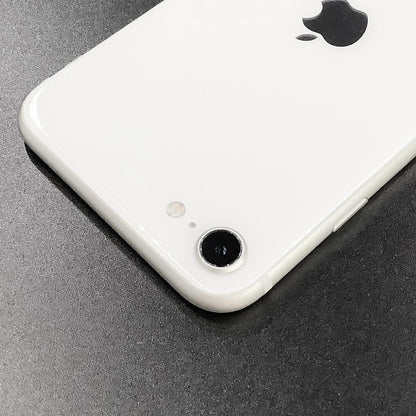 【全額返金保証】【最速発送】Apple iPhone iPhone SE（第3世代） 128GB スターライト Softbank 白ロム 動作確認済 77%