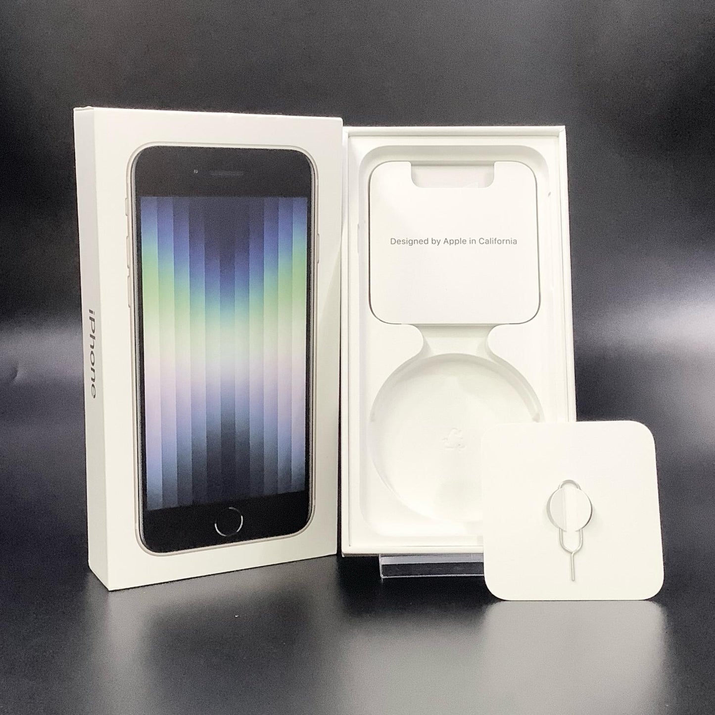 【全額返金保証】【最速発送】Apple iPhone iPhone SE（第3世代） 128GB スターライト Softbank 白ロム 動作確認済 77%