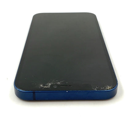 【最速発送】Apple iPhone iPhone 12 128GB ブルー au 白ロム【難有】 76%