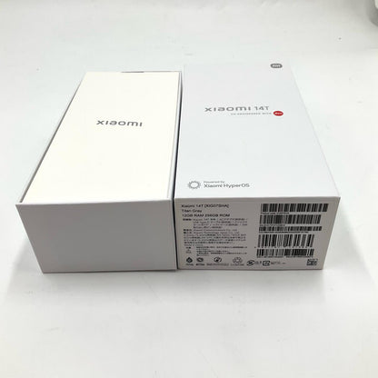 【全額返金保証】【最速発送】Xiaomi Xiaomi 14T 256GB チタングレー au XIG07 超美品 動作確認済