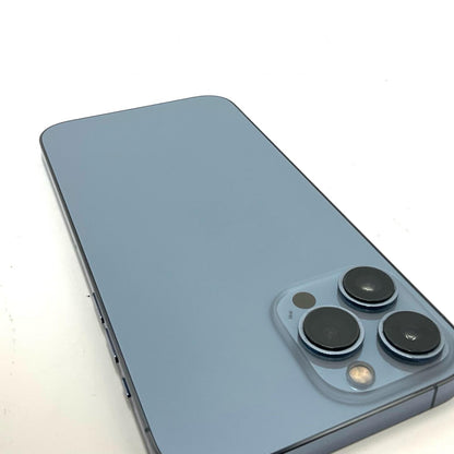 【全額返金保証】【最速発送】Apple iPhone iPhone 13 Pro Max 256GB シエラブルー Softbank 動作確認済 78%