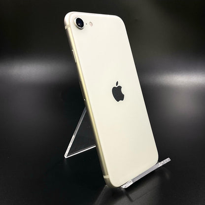 【全額返金保証】【最速発送】Apple iPhone iPhone SE（第3世代） 64GB スターライト au 動作確認済 89%