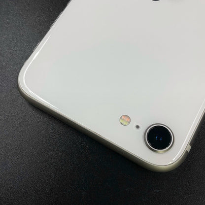 【全額返金保証】【最速発送】Apple iPhone iPhone SE（第3世代） 64GB スターライト au 動作確認済 89%