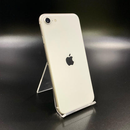 【全額返金保証】【最速発送】Apple iPhone iPhone SE（第3世代） 64GB スターライト au 動作確認済 88%