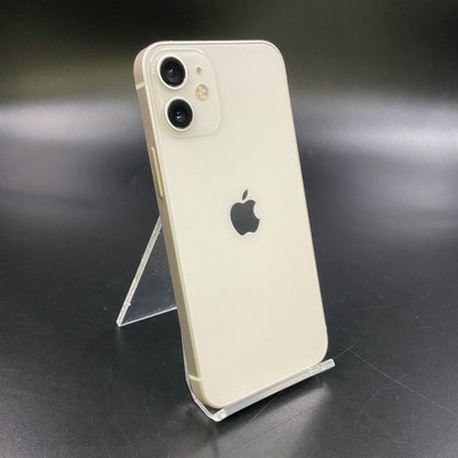 【全額返金保証】【最速発送】Apple iPhone iPhone 12 mini 128GB ホワイト docomo 白ロム 動作確認済 81%