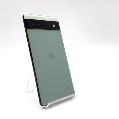 【全額返金保証】【最速発送】Google Pixel 6a 128GB Sage au GB17L 動作確認済