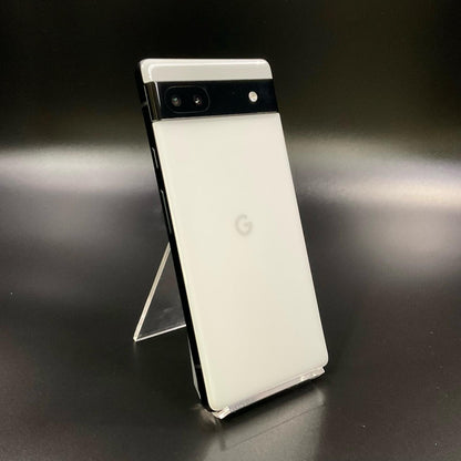 【全額返金保証】【最速発送】Google Pixel 6a 128GB Chalk au GB17L 動作確認済