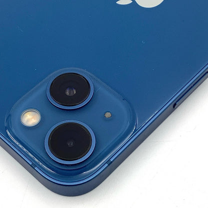 【全額返金保証】【最速発送】Apple iPhone iPhone 13 128GB ブルー docomo 美品 動作確認済 85%