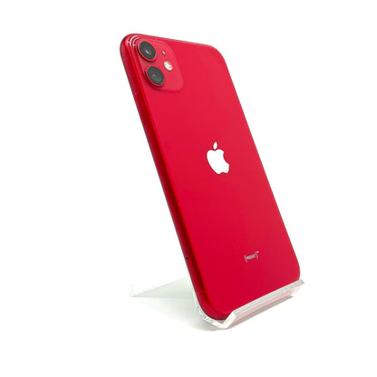 【全額返金保証】【最速発送】Apple iPhone iPhone 11 64GB (PRODUCT)RED SIMフリー 白ロム 動作確認済 83%