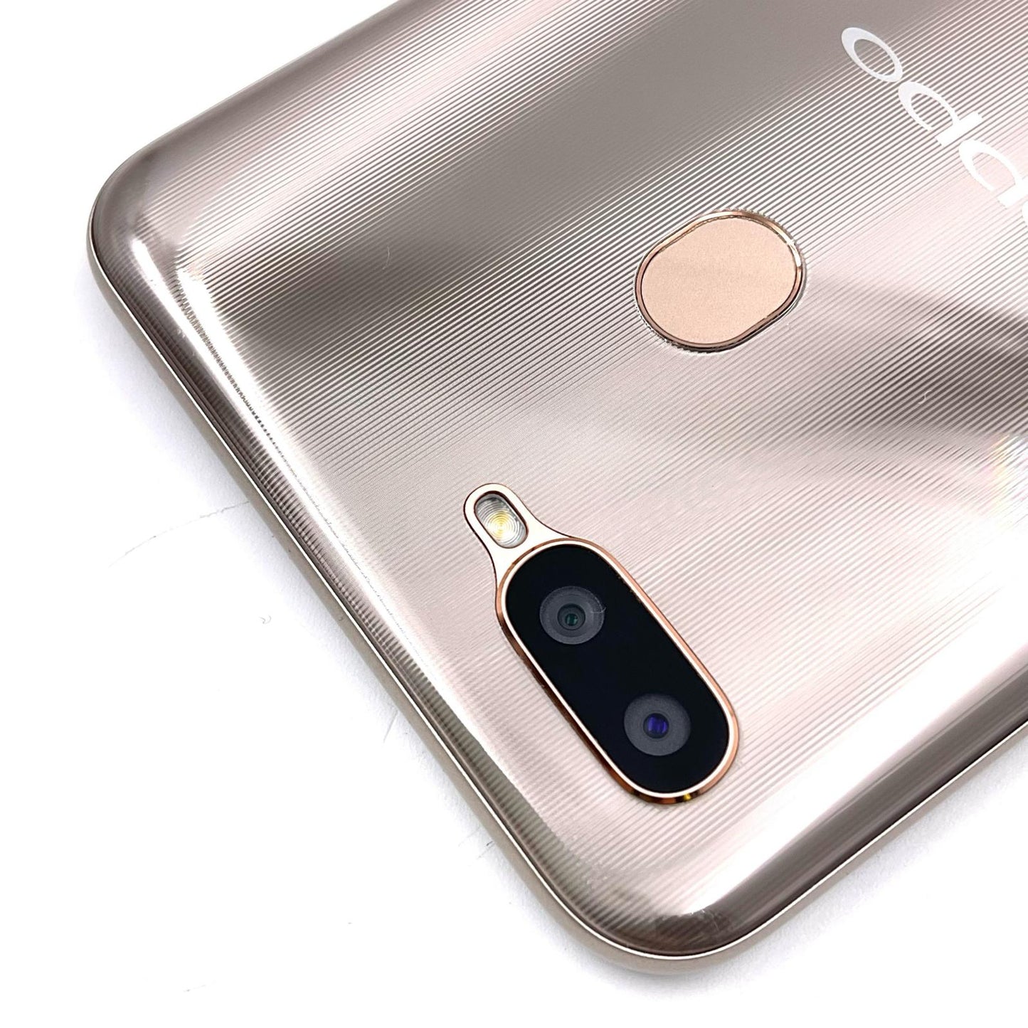 【全額返金保証】【最速発送】OPPO AX7 64GB ゴールド 楽天モバイル CPH1903 白ロム 動作確認済