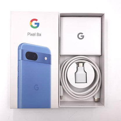 【全額返金保証】【最速発送】Google Pixel 8a 128GB Bay (ベイ) docomo SIMフリー G576D 白ロム 動作確認済