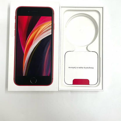 【全額返金保証】【最速発送】Apple iPhone iPhone SE（第2世代） 64GB (PRODUCT)RED Softbank SIMフリー 白ロム 動作確認済 85%