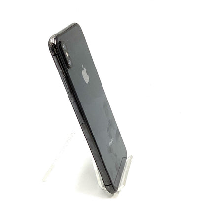 【最速発送】Apple iPhone iPhone XS Max 256GB スペースブラック Softbank 白ロム【難有】 76%