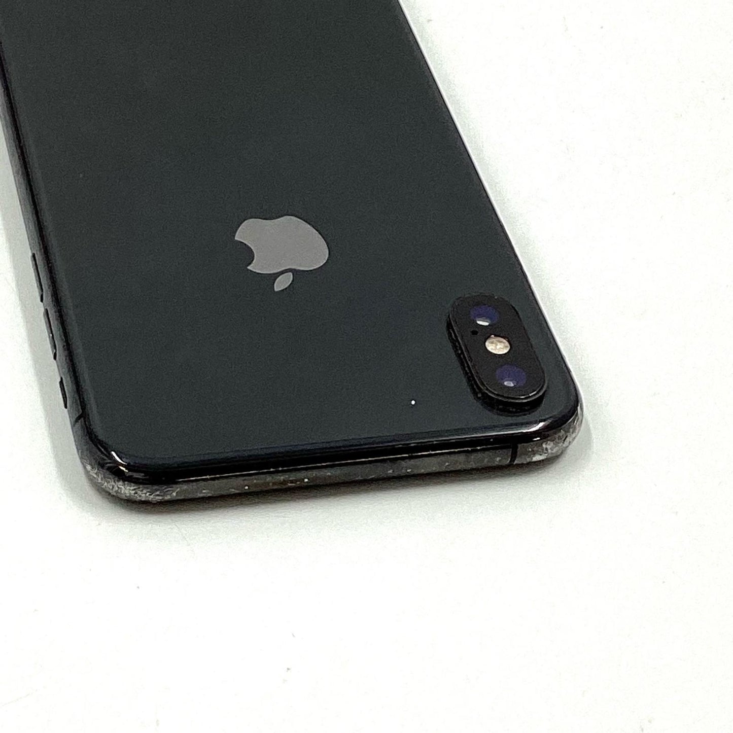 【最速発送】Apple iPhone iPhone XS Max 256GB スペースブラック Softbank 白ロム【難有】 76%