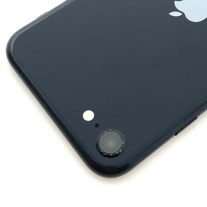 【全額返金保証】【最速発送】Apple iPhone iPhone SE（第3世代） 128GB ミッドナイト docomo SIMフリー 白ロム 動作確認済 82%
