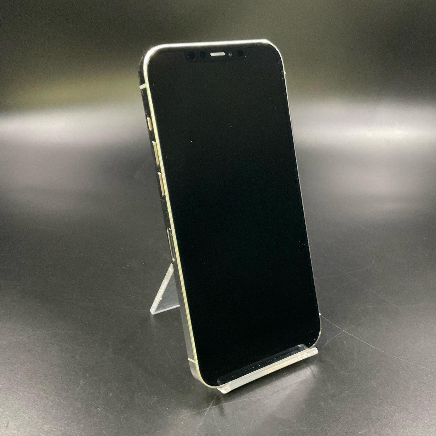 【最速発送】Apple iPhone iPhone 12 Pro Max 128GB シルバー docomo 白ロム【難有】 86%