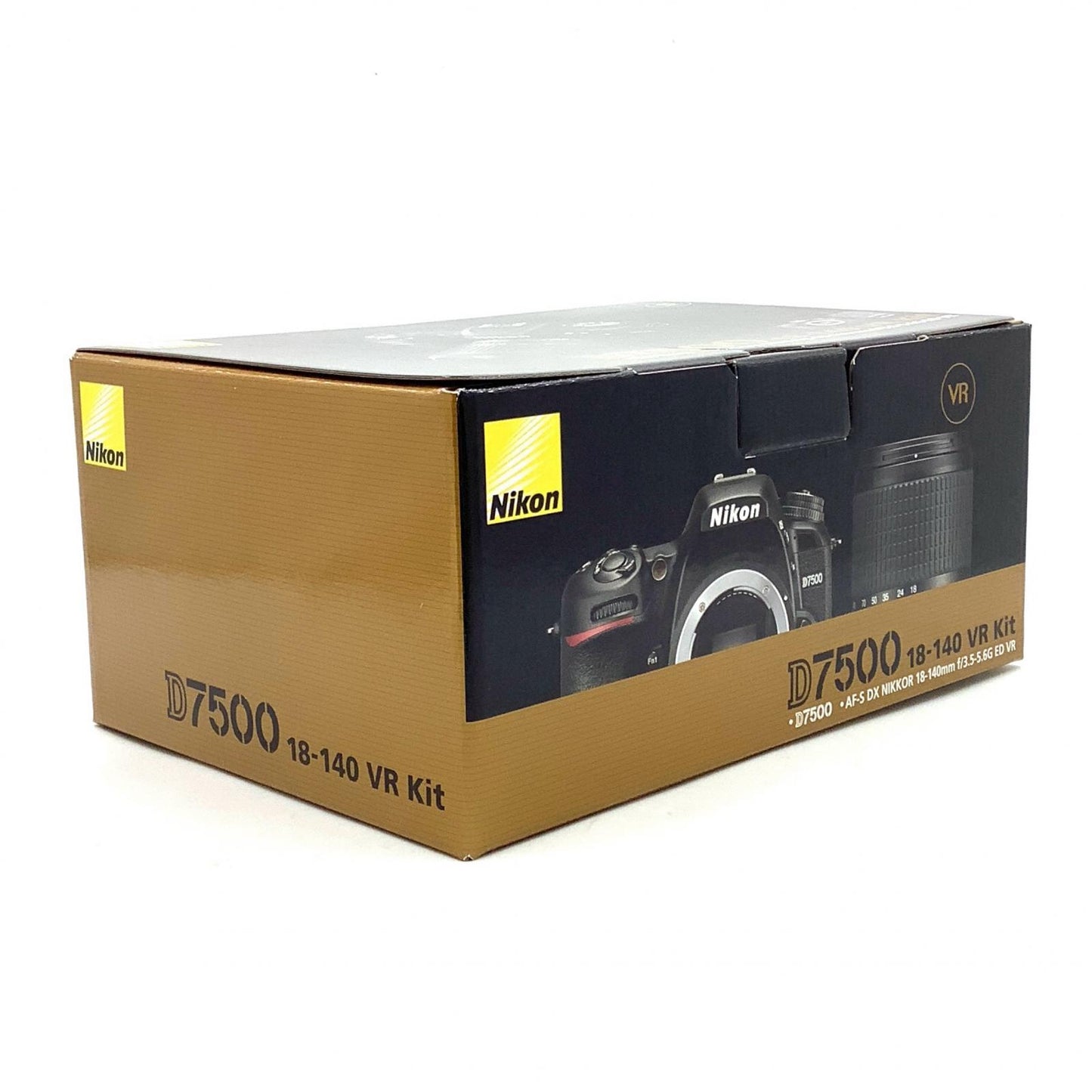 【全額返金保証】【最速発送】Nikon デジタル一眼 D7500 18-140 VR レンズキット ブラック 新品未開封 即納OK